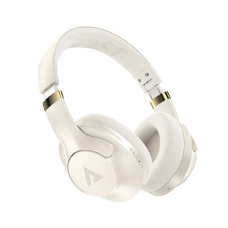 Słuchawki nauszne Acefast H4 ANC bezprzewodowe Bluetooth 5.3 IPX4 - beżowe