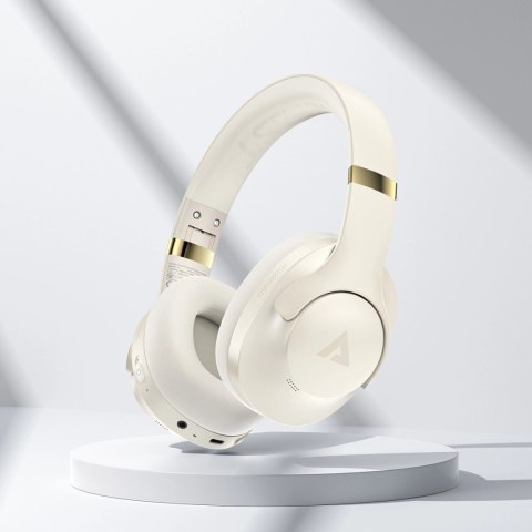 Słuchawki nauszne Acefast H4 ANC bezprzewodowe Bluetooth 5.3 IPX4 - beżowe Słuchawki nauszne Acefast H4 ANC bezprzewodowe Bluetooth 5.3 IPX4 - beżowe