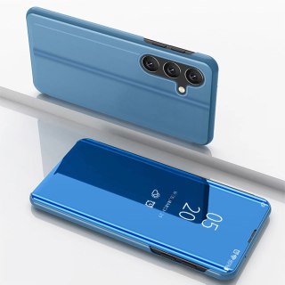 Clear View Case etui do Samsung Galaxy A16 / A16 5G pokrowiec z klapką - niebieskie