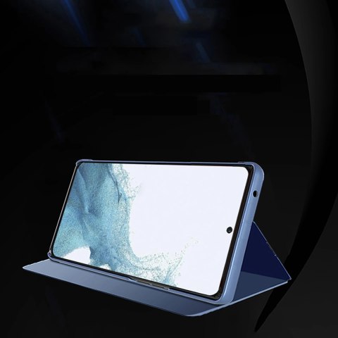 Clear View Case etui do Samsung Galaxy A16 / A16 5G pokrowiec z klapką - niebieskie