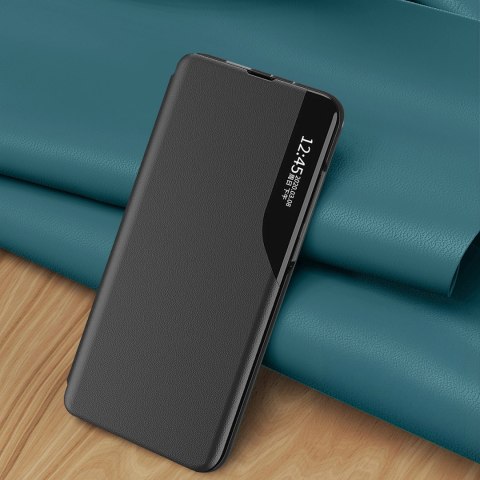 Eco Leather View Case etui do Samsung Galaxy A16 / A16 5G z klapką i podstawką - czarne Eco Leather View Case etui do Samsung Galaxy A16 / A16 5G z klapką i podstawką - czarne