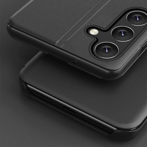 Eco Leather View Case etui do Samsung Galaxy A16 / A16 5G z klapką i podstawką - czarne Eco Leather View Case etui do Samsung Galaxy A16 / A16 5G z klapką i podstawką - czarne