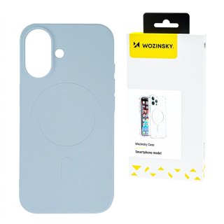 Etui Liquid Silicone Case MagSafe na Samsung Galaxy S25 Ultra - niebieskie