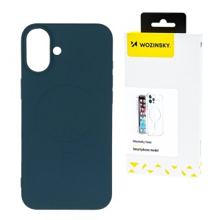Etui Liquid Silicone Case MagSafe na Samsung Galaxy S25 Ultra - niebieskie