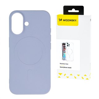 Etui Liquid Silicone Case MagSafe na Samsung Galaxy S25+ - fioletowe