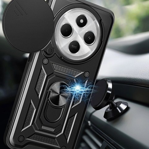 Etui Tech-Protect CamShield Pro na Xiaomi Redmi 14C / Poco C75 - czarne Etui Tech-Protect CamShield Pro na Xiaomi Redmi 14C / Poco C75 - czarne