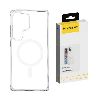 Etui Wozinsky Ultra Clear MagSafe do Samsung Galaxy S25 Ultra - przezroczyste