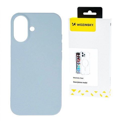 Silikonowe etui Wozinsky Silicone Case na Samsung Galaxy S25+ - niebieskie Silikonowe etui Wozinsky Silicone Case na Samsung Galaxy S25+ - niebieskie
