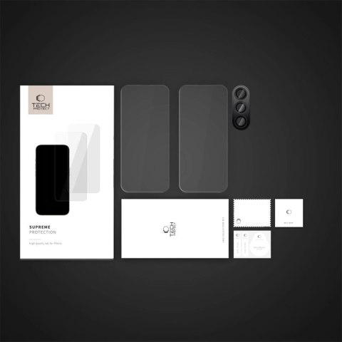 Szkło hartowane Tech-Protect Supreme Set na Samsung Galaxy S24 FE Szkło hartowane Tech-Protect Supreme Set na Samsung Galaxy S24 FE