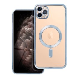 Futerał ELECTRO MAG COVER kompatybilny z MagSafe do IPHONE 11 Pro Max niebieski