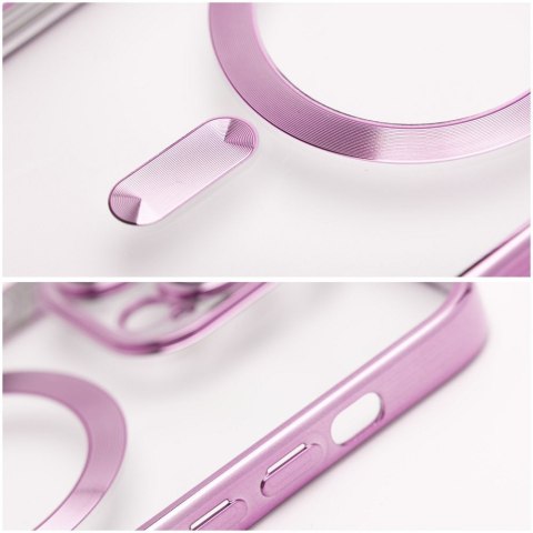 Futerał ELECTRO MAG COVER kompatybilny z MagSafe do IPHONE 11 Pro Max złoty róż Futerał ELECTRO MAG COVER kompatybilny z MagSafe do IPHONE 11 Pro Max złoty róż