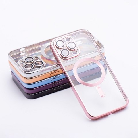 Futerał ELECTRO MAG COVER kompatybilny z MagSafe do IPHONE 11 Pro Max złoty róż Futerał ELECTRO MAG COVER kompatybilny z MagSafe do IPHONE 11 Pro Max złoty róż