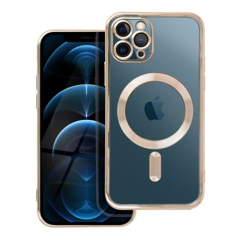 Futerał ELECTRO MAG COVER kompatybilny z MagSafe do IPHONE 11 Pro złoty Futerał ELECTRO MAG COVER kompatybilny z MagSafe do IPHONE 11 Pro złoty