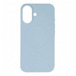 Etui Liquid Silicone Case MagSafe na Samsung Galaxy S25 - niebieskie