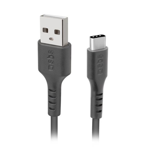 Kabel SBS TECABLETYC1KPOS USB-A - USB-C 1m - czarny Kabel SBS TECABLETYC1KPOS USB-A - USB-C 1m - czarny
