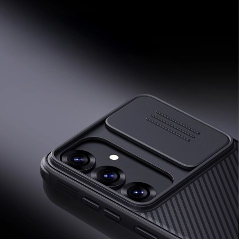 Etui Nillkin CamShield Pro na Samsung Galaxy S25 z osłoną na aparat - czarne