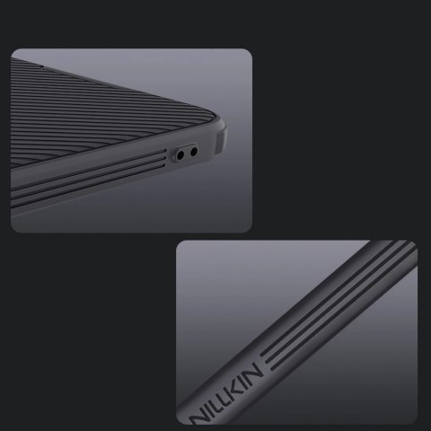 Etui Nillkin CamShield Pro na Samsung Galaxy S25 z osłoną na aparat - czarne