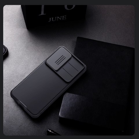 Etui Nillkin CamShield Pro na Samsung Galaxy S25 z osłoną na aparat - czarne