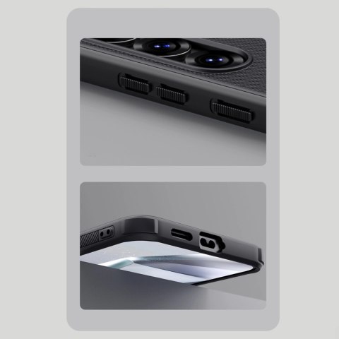 Etui Nillkin Super Frosted Shield Pro Magnetic Case na Samsung S25 z MagSafe - czarne