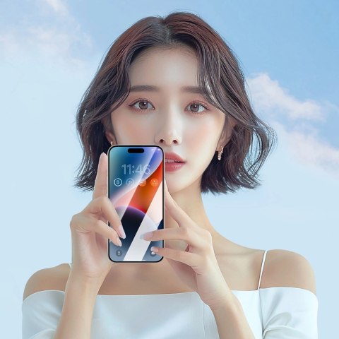 Szkło hartowane Joyroom JR-MAR0318 z antyrefleksem na iPhone 16 Pro Max