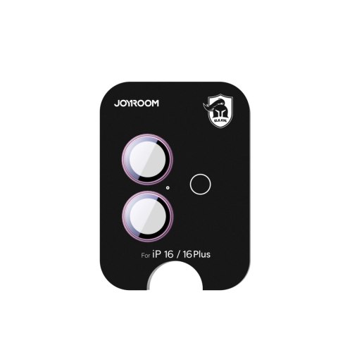 Szkło ochronne Joyroom JR-MFY0259 na obiektywy iPhone 16/16 Plus - różowe Szkło ochronne Joyroom JR-MFY0259 na obiektywy iPhone 16/16 Plus - różowe
