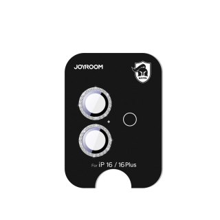 Szkło ochronne Joyroom JR-MSJ0272 na obiektywy iPhone 16/16 Plus - srebrne