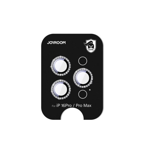 Szkło ochronne Joyroom JR-MSJ0307 na obiektywy iPhone 16 Pro/16 Pro Max - czarne Szkło ochronne Joyroom JR-MSJ0307 na obiektywy iPhone 16 Pro/16 Pro Max - czarne