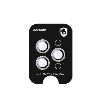 Szkło ochronne Joyroom JR-MSJ0308 na obiektywy iPhone 16 Pro/16 Pro Max - srebrne