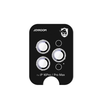 Szkło ochronne Joyroom JR-MSJ0309 na obiektywy iPhone 16 Pro/16 Pro Max - tytanowe