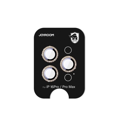 Szkło ochronne Joyroom JR-MSJ0310 na obiektywy iPhone 16 Pro/16 Pro Max - brązowe Szkło ochronne Joyroom JR-MSJ0310 na obiektywy iPhone 16 Pro/16 Pro Max - brązowe