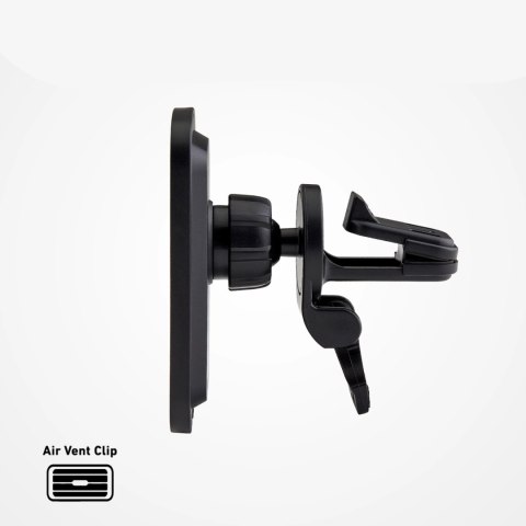 Uchwyt do smartfona z ładowarką SBS TESUPWIR15WMS kompatybilny z MagSafe - czarny Uchwyt do smartfona z ładowarką SBS TESUPWIR15WMS kompatybilny z MagSafe - czarny