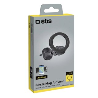 Uchyt na smartfona SBS TESUPMAGRING kompatybilny z MagSafe - czarny
