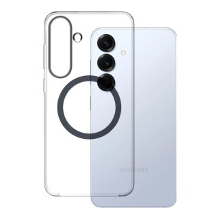 Etui silikonowe Samsung Clear Magnet Case GP-FFS936YCATW z ringiem magnetycznym do Samsung Galaxy S25+ - przezroczyste