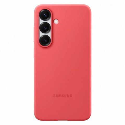 Etui silikonowe Samsung Silicone Case EF-PS931CREGWW do Samsung Galaxy S25 - czerwone Etui silikonowe Samsung Silicone Case EF-PS931CREGWW do Samsung Galaxy S25 - czerwone