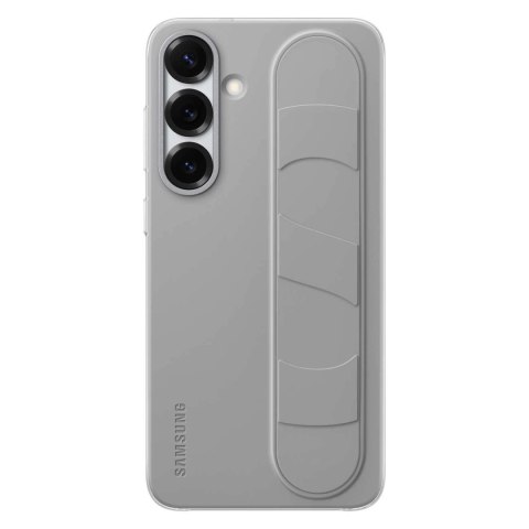 Etui silikonowe Samsung Standing Grip Case EF-GS931CJEGWW z uchwytem / podstawką do Samsung Galaxy S25 - szare Etui silikonowe Samsung Standing Grip Case EF-GS931CJEGWW z uchwytem / podstawką do Samsung Galaxy S25 - szare