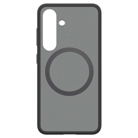 Etui silikonowe Spigen Capella GP-FPS931PGBJW z ringiem magnetycznym MagFit do Samsung Galaxy S25 - czarne