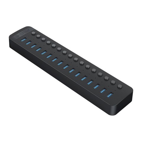 Hub Orico CT2U3-16AB 16x USB-A 3.0 z włącznikami - czarny Hub Orico CT2U3-16AB 16x USB-A 3.0 z włącznikami - czarny