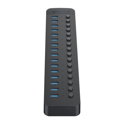 Hub Orico CT2U3-16AB 16x USB-A 3.0 z włącznikami - czarny Hub Orico CT2U3-16AB 16x USB-A 3.0 z włącznikami - czarny