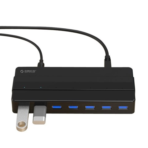 Hub Orico H7928-U3-V1 7x USB-A 3.0 - czarny Hub Orico H7928-U3-V1 7x USB-A 3.0 - czarny