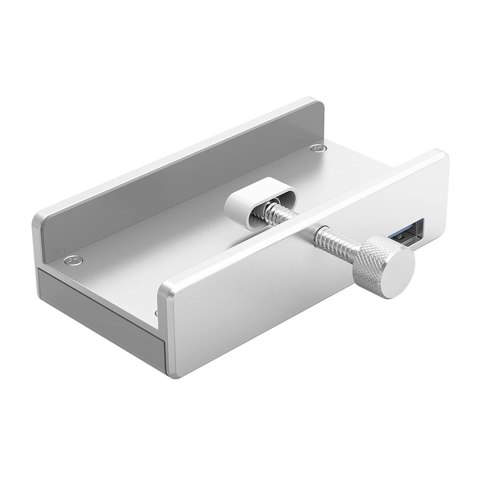 Hub Orico MH4PU montowany na zacisk 4x USB-A 3.0 - srebrny Hub Orico MH4PU montowany na zacisk 4x USB-A 3.0 - srebrny