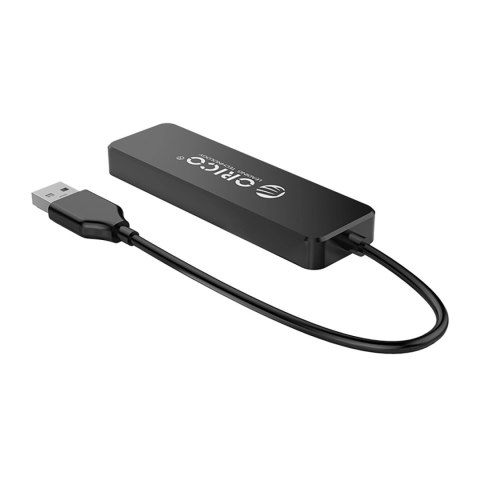 Hub USB-A Orico FL01 stacja dokująca 4x USB-A 2.0 - czarny Hub USB-A Orico FL01 stacja dokująca 4x USB-A 2.0 - czarny