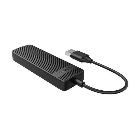 Hub USB-A Orico FL02 stacja dokująca 4x USB-A 2.0 - czarny Hub USB-A Orico FL02 stacja dokująca 4x USB-A 2.0 - czarny