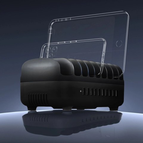 Inteligentna stacja ładowania Orico DUK-10P-V1 10 x USB-A - czarna Inteligentna stacja ładowania Orico DUK-10P-V1 10 x USB-A - czarna