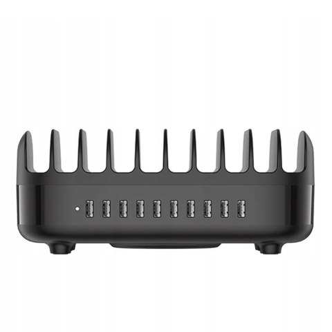 Inteligentna stacja ładowania Orico DUK-10P-V1 10 x USB-A - czarna Inteligentna stacja ładowania Orico DUK-10P-V1 10 x USB-A - czarna