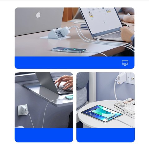 Kabel Orico CDX 100W 5A Power Delivery USB-C - USB-C 1m - biały