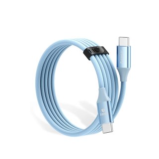 Kabel Orico CDX 100W 5A Power Delivery USB-C - USB-C 1m - niebieski