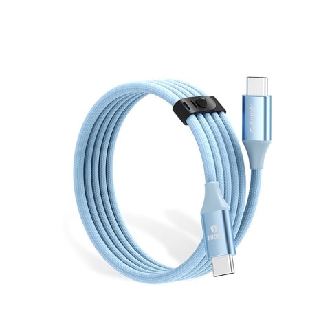Kabel Orico CDX 100W 5A Power Delivery USB-C - USB-C 1m - niebieski