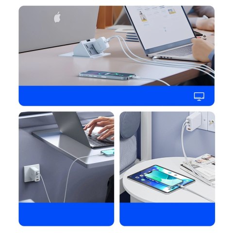 Kabel Orico CDX 60W 3A Power Delivery USB-C - USB-C 1m - biały