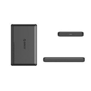 Kieszeń dyskowa Orico DDL25-C3 2,5" HDD/SSD USB-C 5Gb/s - czarna