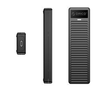 Kieszeń dyskowa Orico DDM2-C3 M.2 NVME USB-C 3.2 10Gb/s - szara